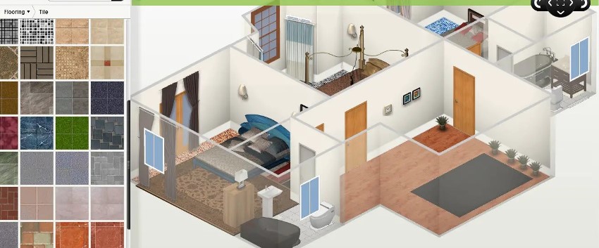 Дубровская визуализатор Homestyler